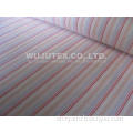 Plain weave Cotton Nylon Fabric / spandex stripe fabric wit